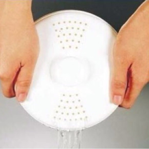 HOME-X Microwave Multi-Purpose Steamer Bowls w/ Lids Set of 2 BPA Free - Picture 3 of 14